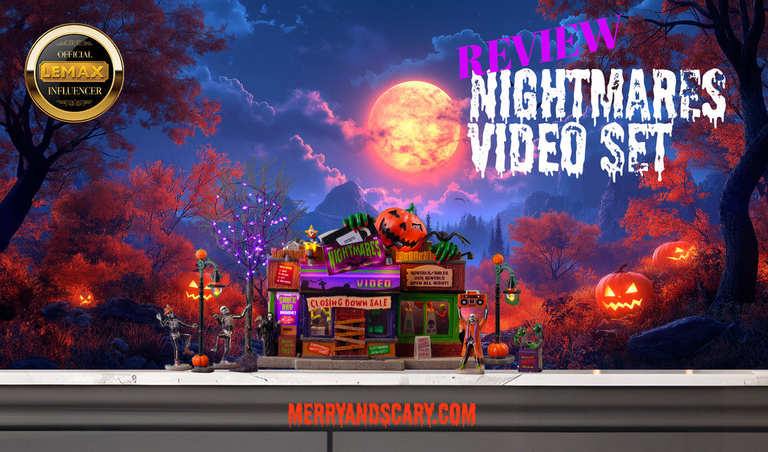 Merry and Scary Backdrops for Lemax