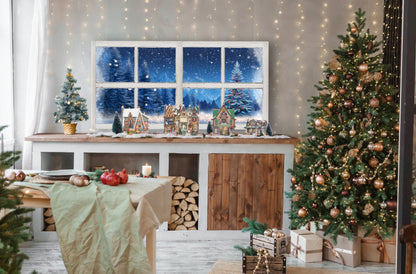 Frosted Windowpane Wishes Large